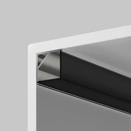 Рассеиватель для профиля 1616 Угол Maytoni Led Strip ALM-1616S-B-DF-2M 642028