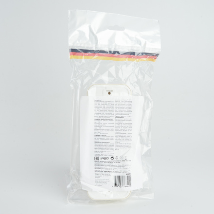 Розетка 3-местная б/з Stekker Брест 49055