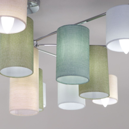 Люстра на штанге Eurosvet Pastel 60152 хром a064986