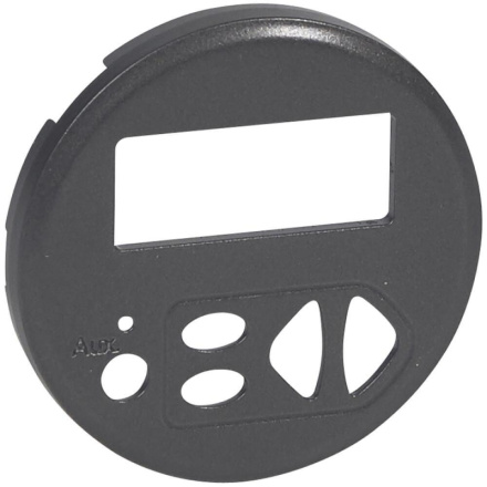 Лицевая панель Legrand Celiane модуля локального управления с ЖК экраном графит 067873