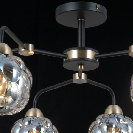 Люстра на штанге Illumico IL0447-6CSQ-79 BK