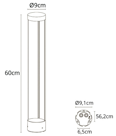 Ландшафтный светильник Arte Lamp New York A1660PA-1BK