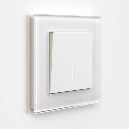 Выключатель одноклавишный с подсветкой Werkel 4690389184567 W1110161