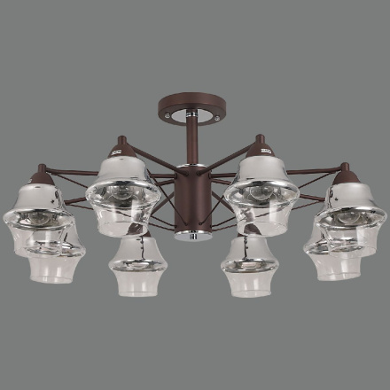 Люстра на штанге Illumico IL1303-8CPA-19 CF CR