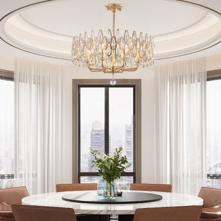 Люстра на штанге Arte Milano Sorrento 372009/8/250/580 GD