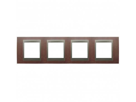 Рамка 4-постовая Schneider Electric Unica Top MGU66.008.2M3