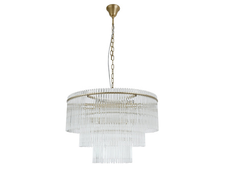 Подвесная люстра Newport 3689+9/C brass М0069628