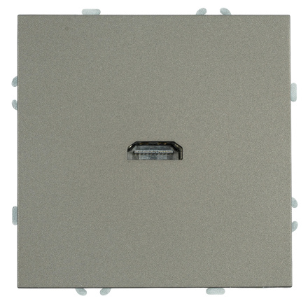 Розетка HDMI 2.0 Type A (механизм) Stekker Эмили RST00-5118-09 антрацит soft touch 50168