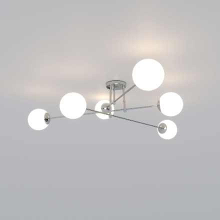 Потолочная люстра Eurosvet Netz 30181/6 хром a062216