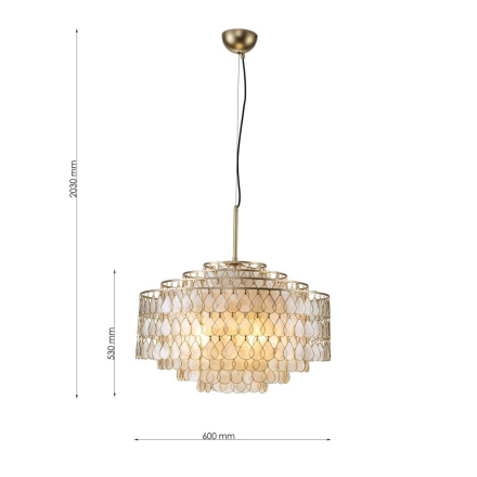 Подвесная люстра Favourite Mollitia 4763-6P