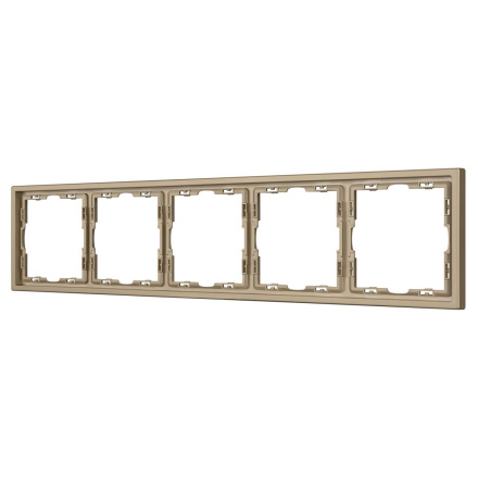 Рамка пластиковая Arlight FRM-NOBE-SFPL-5-GD 054229