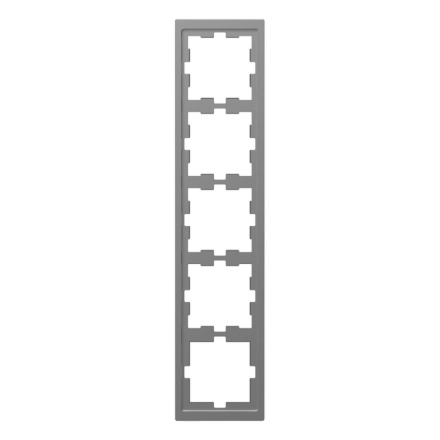 Рамка 5-постовая Schneider Electric Merten D-Life MTN4050-6536