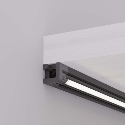 Профиль с экраном Arlight SL-KANT-H10-ROTATE-2000 IRON GREY (Алюминий+пластик) 055331