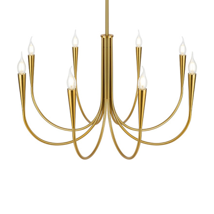 Люстра на штанге Freya Branches FR5253PL-08BS