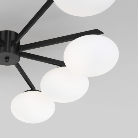 Потолочная люстра Eurosvet Opaline 70220/8 черный a065767