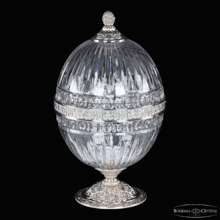 Настольная лампа Bohemia Ivele Crystal 5680L/18 Ni Clear/M-1G