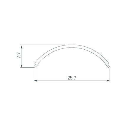 Экран Arlight SL-KANT-H20 ROUND OPAL 049168