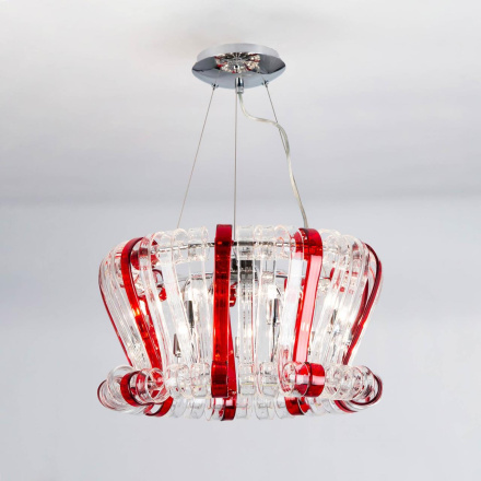 Подвесная люстра Citilux Volution Rosso EL326P09.2