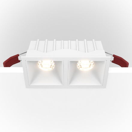 Встраиваемый светильник Maytoni Technical Alfa LED DL043-02-10W4K-D-SQ-W