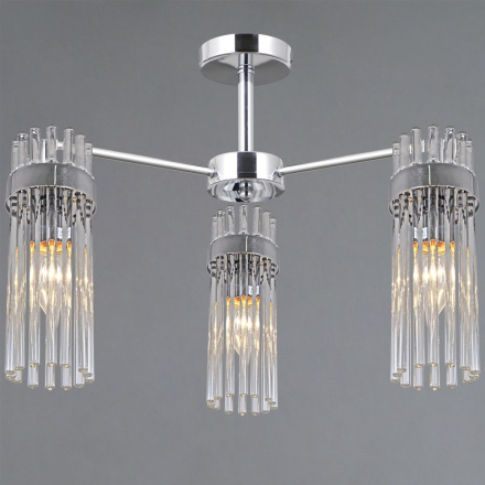 Люстра на штанге Illumico IL0761-3CSQ-25 CR GENOA