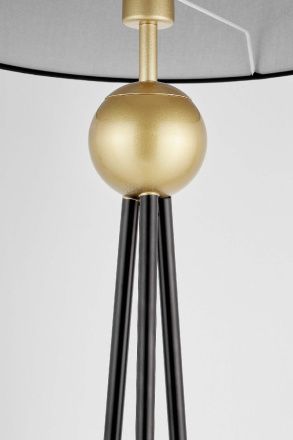 Торшер Lumina Deco Belforte LDF 5527 GD+BK