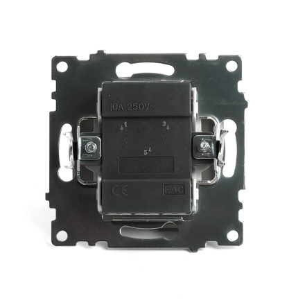 Выключатель 2-клавишный Stekker Катрин GLS10-7102-08 49217