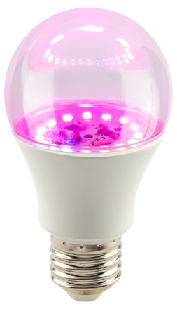 Светодиодная фитолампа для растений Эра ФИТО A60-15W-PL-E27-GR Б0064548