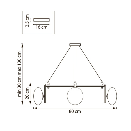 Подвесная люстра Lightstar Gamma G9 737166