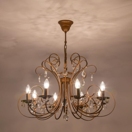 Подвесная люстра Citilux Марлен Кофейная CL411181