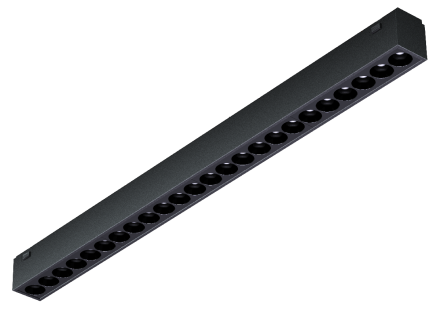 Трековый магнитный светильник iLedex Vision SMART 4825-039-L389-24W-36DG-BK