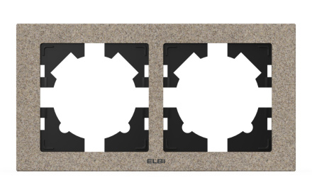 Рамка двухместная ELBI Arya 511-024600-226
