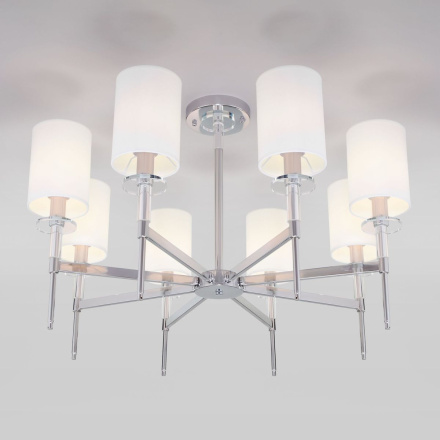 Люстра на штанге Eurosvet Brielle 60132/8 хром