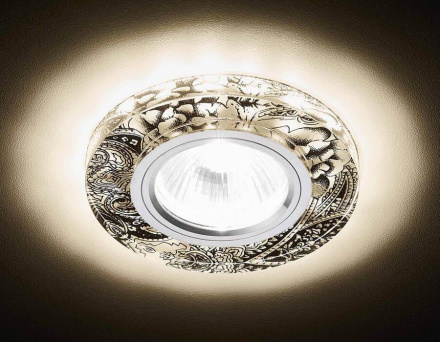 Встраиваемый светодиодный светильник Ambrella Light Led S223 W/CH/WA