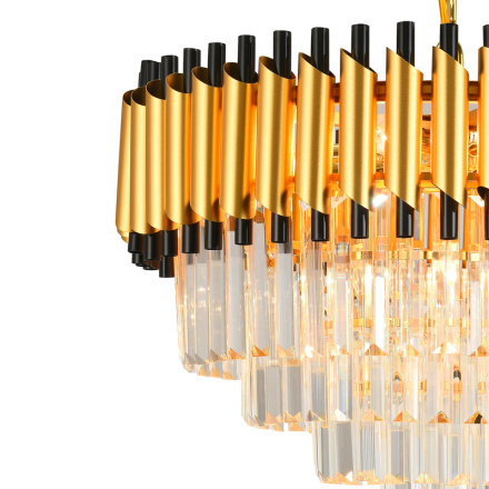 Подвесная люстра Natali Kovaltseva DARIAN 76017/10C GOLD