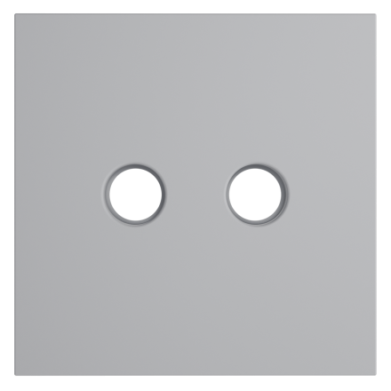 Накладка для розетки телевизионной оконечной TV+SAT Voltum S70 (серый) VLS001616