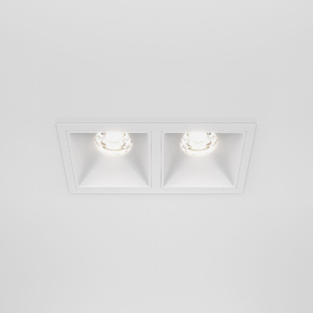 Встраиваемый светильник Maytoni Technical Alfa LED DL043-02-10W4K-SQ-W