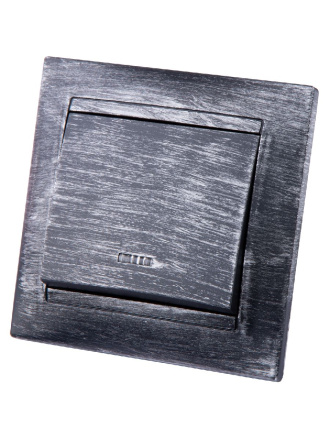 Выключатель одноклавишный с подсветкой Лама TDM Electric SQ1815-0646