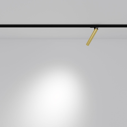 Трековый однофазный светильник Maytoni Focus T TR141-1-6W4K-M-BS