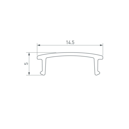 Экран Arlight WARDROBE-1930-2000 OPAL 053568