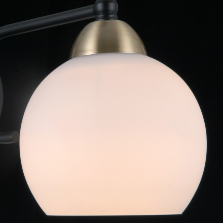 Люстра на штанге Illumico IL0249-8CSQ-79 BK AB