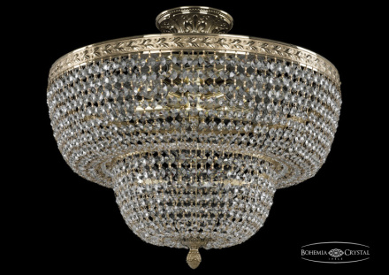 Люстра на штанге Bohemia Ivele Crystal 19091/45IV G C1
