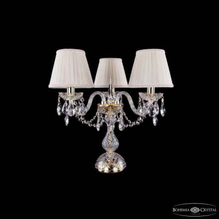 Настольная лампа Bohemia Ivele Crystal 1406L/3/141-39 G SH3A-160