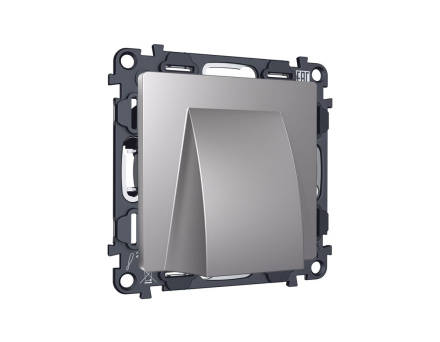 Комплект вывода кабеля с фиксатором Alfa Сталь матовый Quant Ambrella Volt MA515810 (AP5158, VM238)