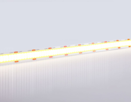 Светодиодная лента Ambrella Light Illumination COB 616Led/19W m/ 24V IP20 4500K/ 5m*12mm*2mm (2 конт.) GS4802