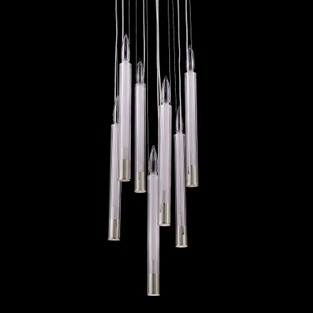 Подвесной светильник Delight Collection Candle P68094-7 chrome