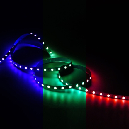 Светодиодная лента Gauss Basic 12В 5050 10Вт/м RGB 3м IP20 BT041