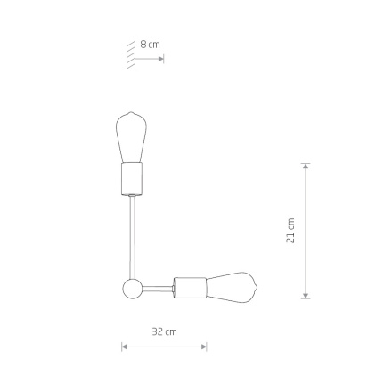 Бра Nowodvorski Rotor 7933