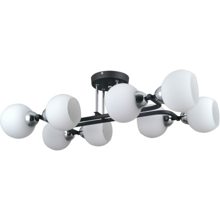 Люстра на штанге Illumico IL0412-8CSQ-79 BK CR