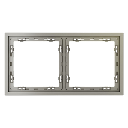 Рамка на 2 поста Voltum S70 VLS100204 (шелк)