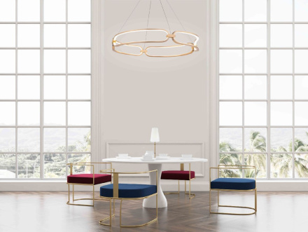 Подвесной светодиодный светильник Maytoni Chain MOD017PL-L50MG